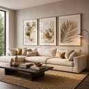 Kit 3 Quadros 50x70 com Moldura