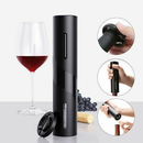 Kit Saca Rolhas Automático Abridor De Vinho Garrafa
