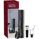 Kit Saca Rolhas Automático Abridor De Vinho Garrafa