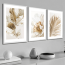 Kit 3 Quadros 50x70 com Moldura